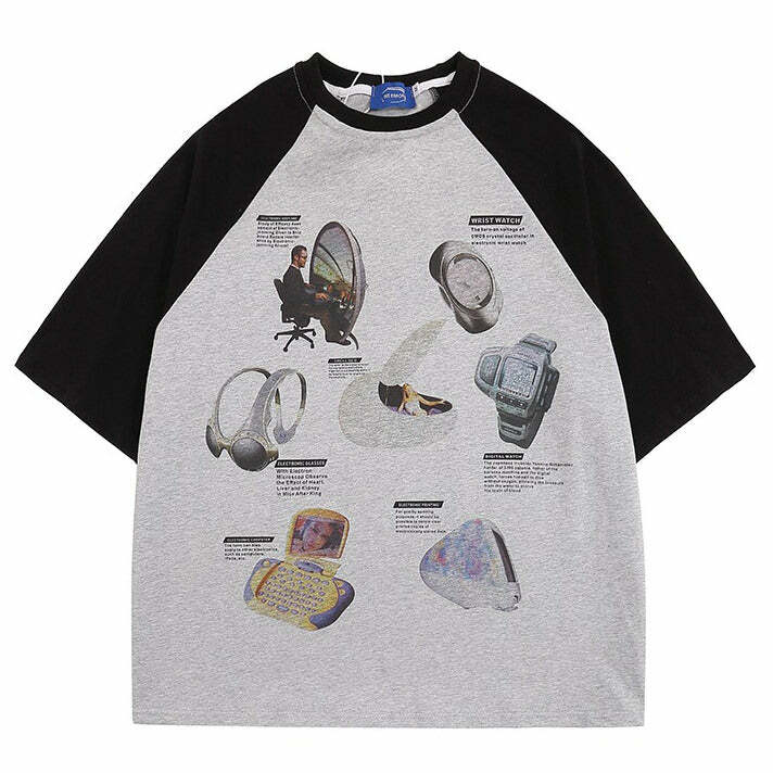 2014 Tumblr Aesthetic Graphic Tee - Y2K Fashion Must-Have Top