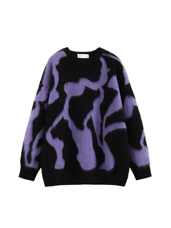 Abstract Dream Oversized Hoodie - Y2K Aesthetic Comfy Fashion