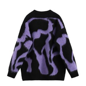 Abstract Dream Oversized Hoodie - Y2K Aesthetic Comfy Fashion