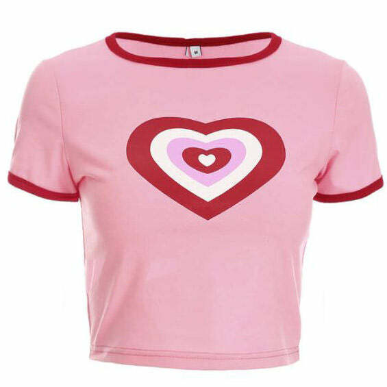 All You Need Is Love Y2K Tee - Cute Top for Coquette Aesthetic Vibes