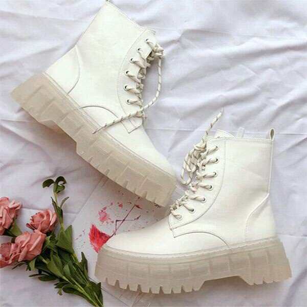 Angel Baby Boots: Y2K Aesthetic Grunge Style for Trendy Outfits