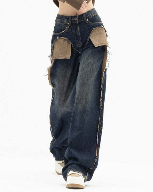 Canyon Town Cowboy Jeans: Y2K Grunge Style with a Coquette Aesthetic