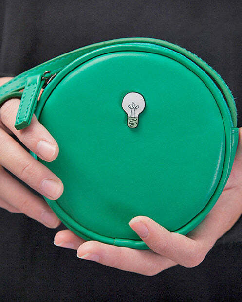 Chic Bulb Mini Handbag for Y2K Aesthetic & Coquette Style Lovers