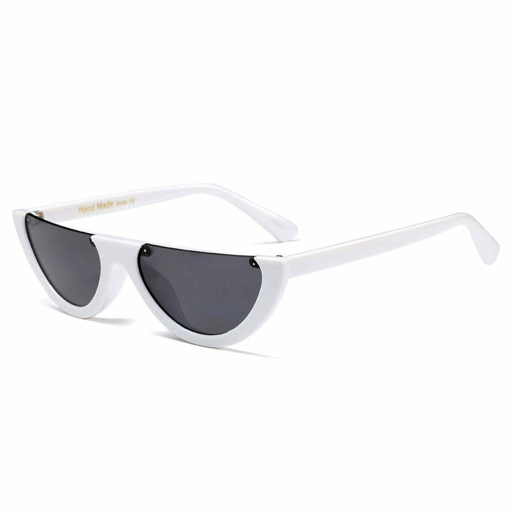 Chic Molly Semi-Rimless Sunglasses for Y2K Aesthetic & Coquette Style