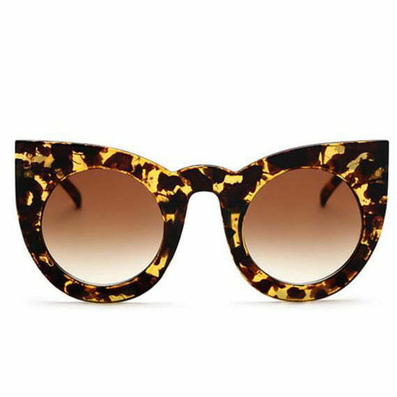 Chic Oversized Cat Eye Sunglasses for Y2K Fashion & Coquette Aesthetic