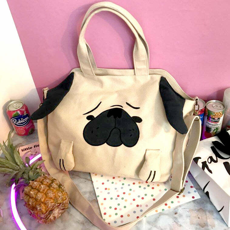 Chic Puggo Handbag for Y2K Fashion Lovers and Coquette Aesthetic Fans