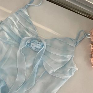 Cloud Dream Layered Dress - Y2K Aesthetic with Coquette Style Vibes