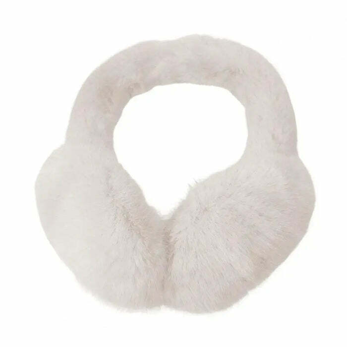 Cozy Fluffy Earmuffs for Y2K Fashion & Grunge Aesthetic Lovers