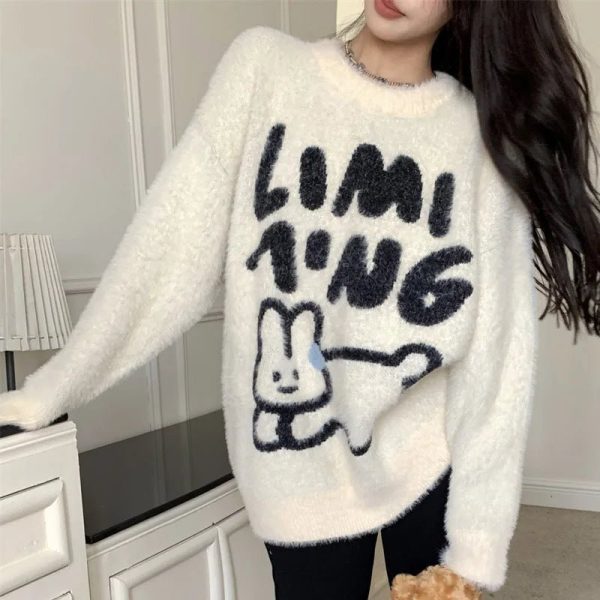 Cozy Fuzzy Bear Graphic Hoodie for Y2K Aesthetic and Cute Outfits