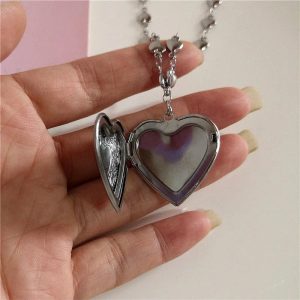 Dark Romance Layered Necklace - Y2K Aesthetic Jewelry for Unique Styles