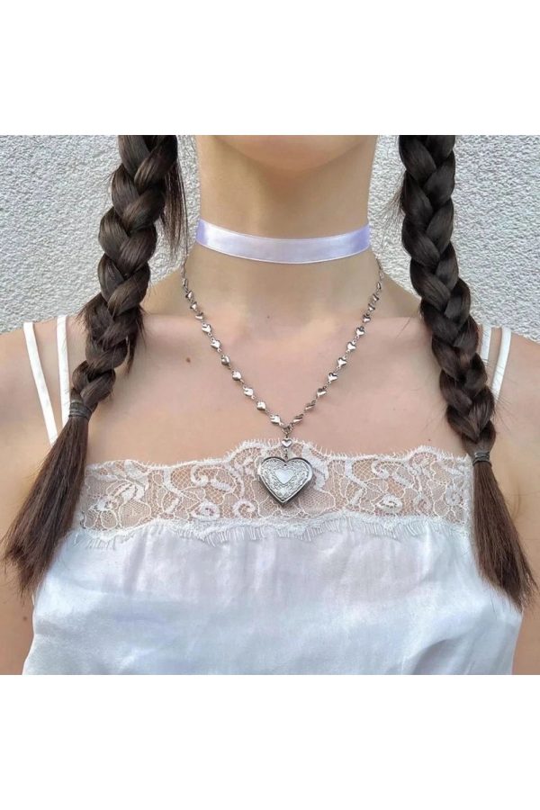 Dark Romance Layered Necklace - Y2K Aesthetic Jewelry for Unique Styles