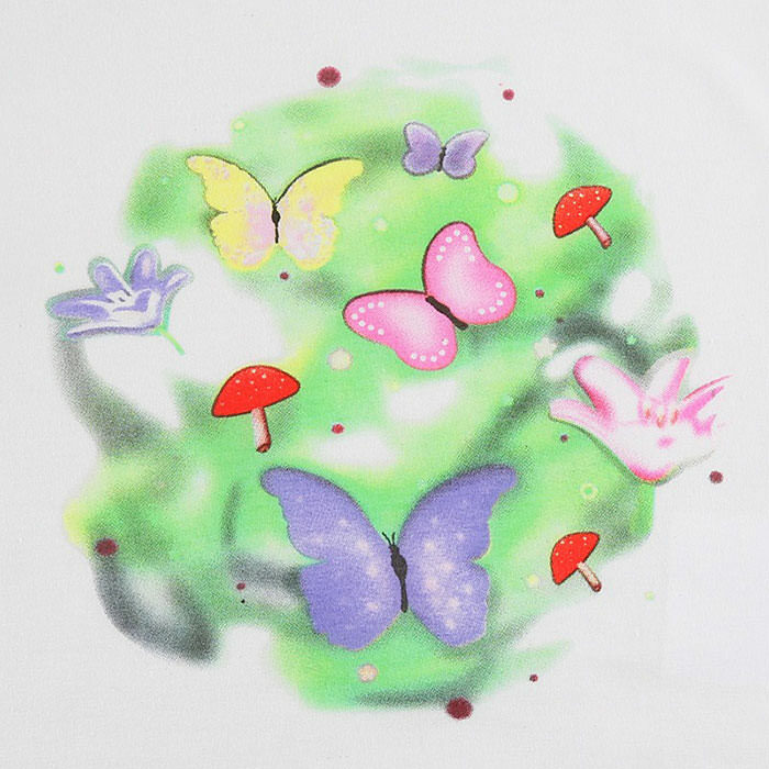 Fairy Garden Y2K Crop Top - Cute Aesthetic Top for Trendy Outfits