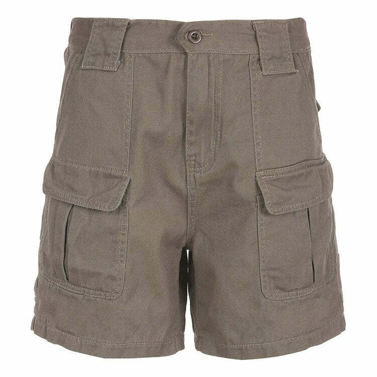 Fairy Grunge Aesthetic Cargo Shorts for Y2K Style Lovers