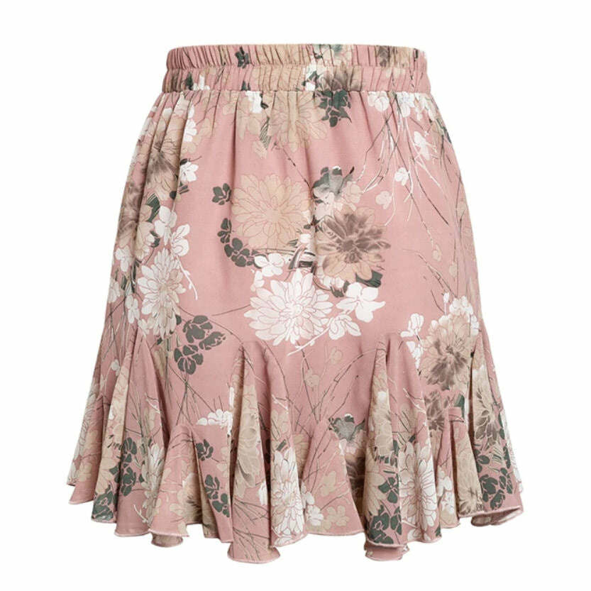 Flora Mini Skirt: Y2K Aesthetic Cargo Skirt for Cute & Comfy Outfits