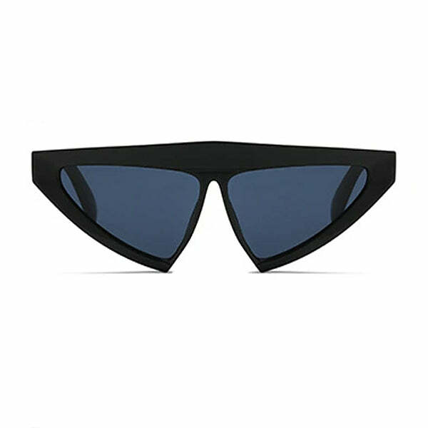 Future World Triangle Sunglasses - Y2K Aesthetic Statement Accessory