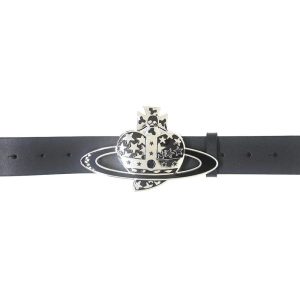 Galactic Skull Orbit Belt: Y2K Aesthetic Grunge Style Accessory