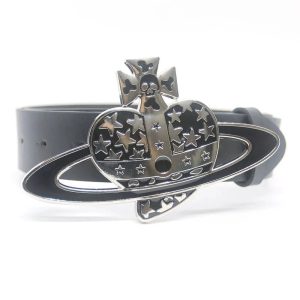 Galactic Skull Orbit Belt: Y2K Aesthetic Grunge Style Accessory