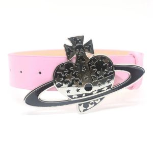 Galactic Skull Orbit Belt: Y2K Aesthetic Grunge Style Accessory