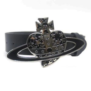 Galactic Skull Orbit Belt: Y2K Aesthetic Grunge Style Accessory