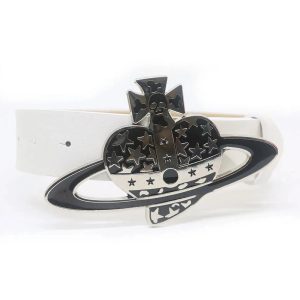 Galactic Skull Orbit Belt: Y2K Aesthetic Grunge Style Accessory