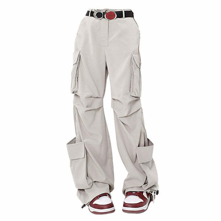 Got Chemistry Y2K Aesthetic Cargo Pants for Trendy Grunge Style