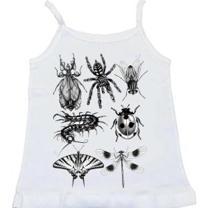 Gothic Insectarium Top: Embrace Y2K Aesthetic with Grunge Style Flair