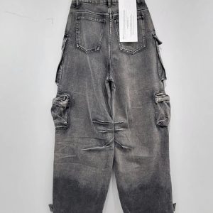 Graffiti Riot Y2K Cargo Jeans for Grunge Aesthetic Outfits