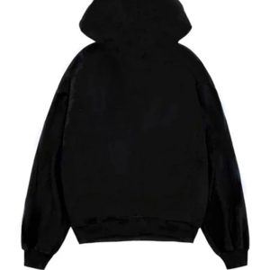 Grunge Noir Graphic Hoodie: Y2K Aesthetic for Cozy, Edgy Style