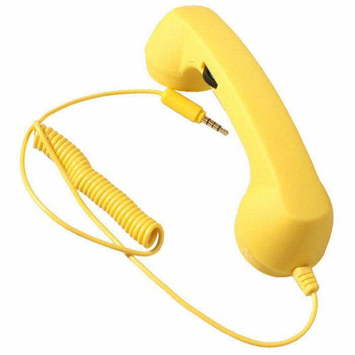 Hello Operator? Retro Phone Handset - Y2K Aesthetic Vintage Charm