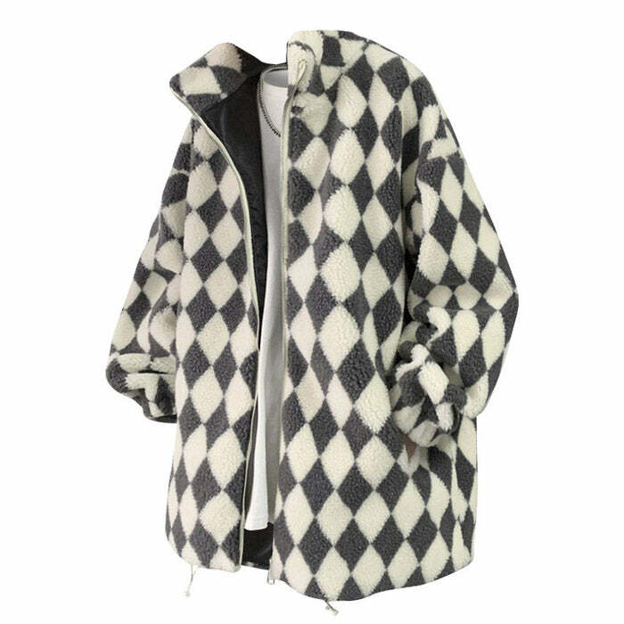 Indie Aesthetic Y2K Zip Up Jacket for Grunge and Coquette Styles