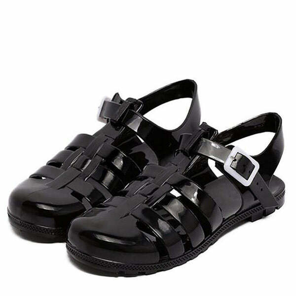 Jellypop Sandals: Y2K Aesthetic Footwear for Cute Summer Outfits