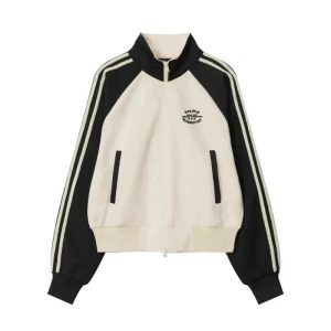 Kawaii Twin Track Jackets - Y2K Aesthetic Cute Tops for Trendy Outfits