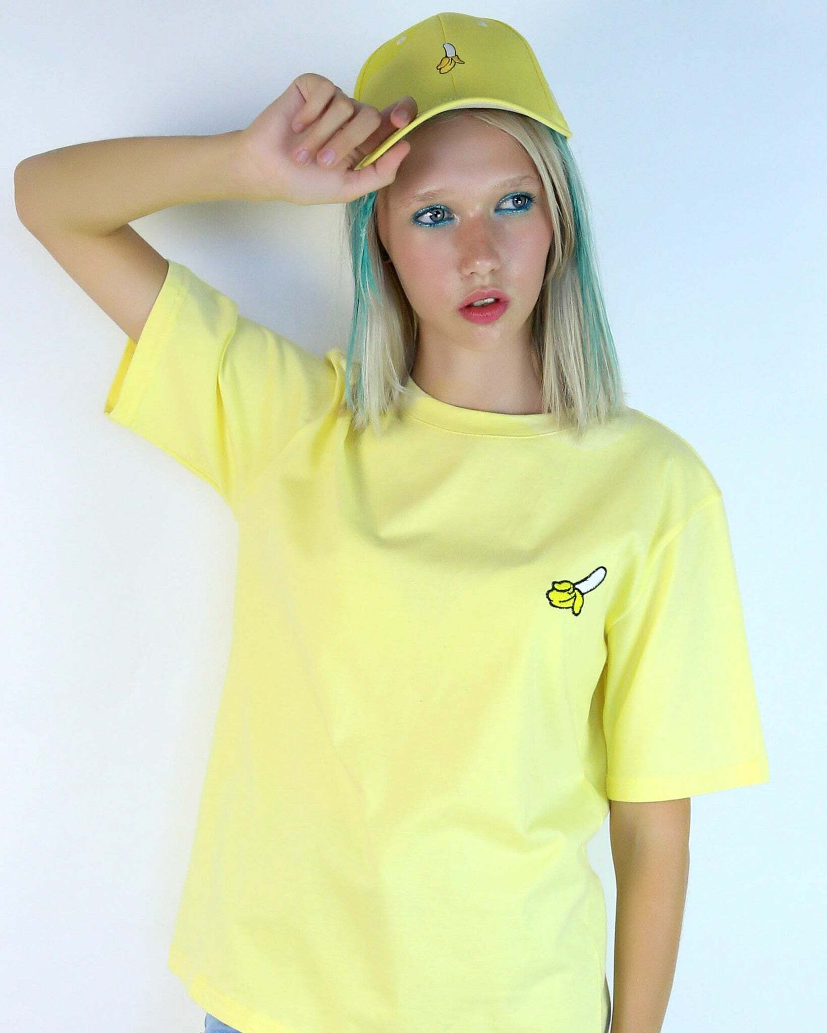 Lana Banana Y2K T-Shirt: Cute Top for Coquette & Grunge Aesthetic Lovers