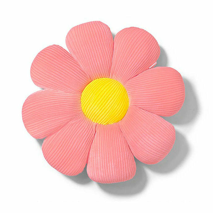 Lazy Flower Pillow - Y2K Aesthetic Home Decor for Cozy Spaces