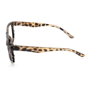 Leopard Bow Geek Chic Glasses for Y2K Aesthetic and Coquette Style