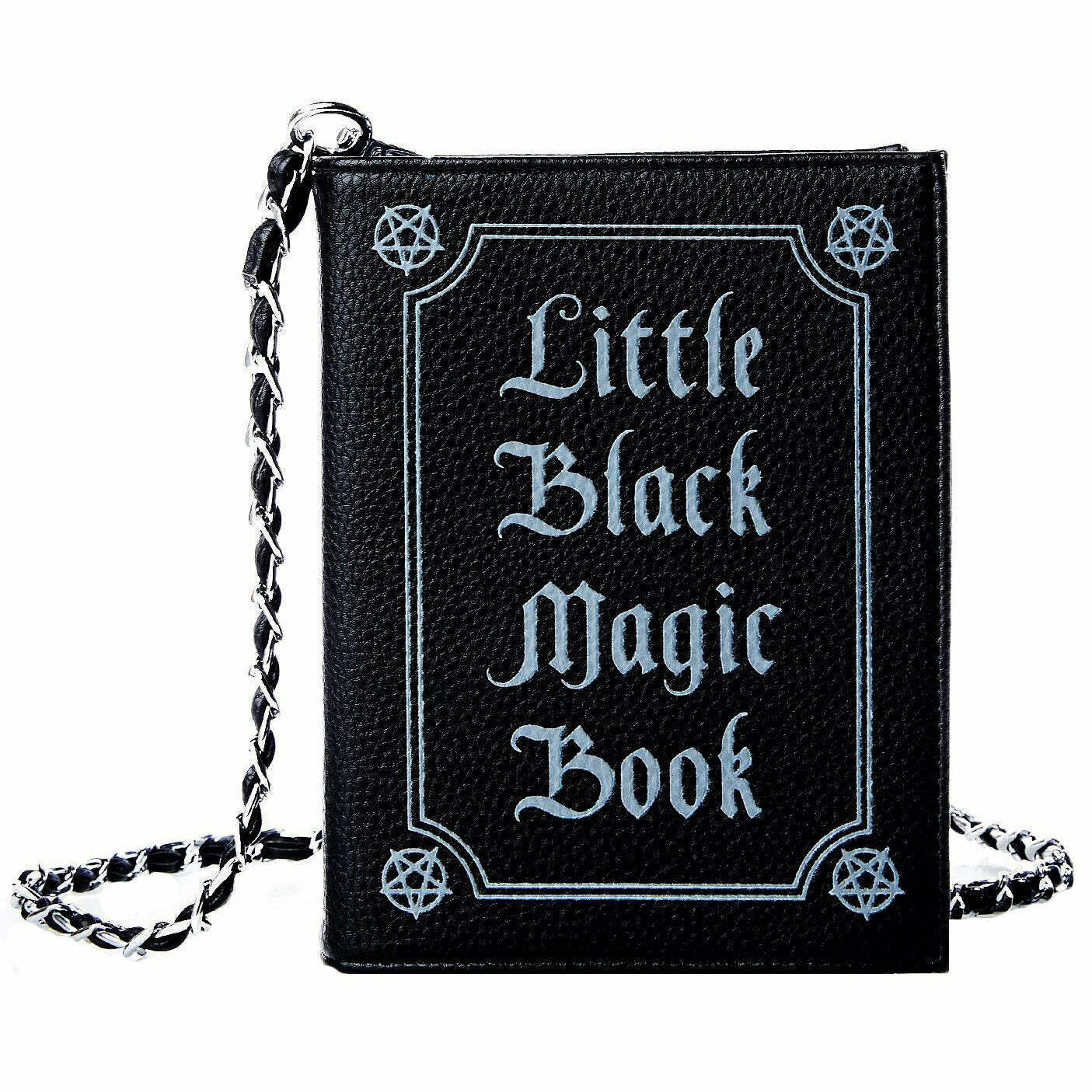 Little Black Magic Book Bag - Y2K Aesthetic Cute Backpack for Every Style