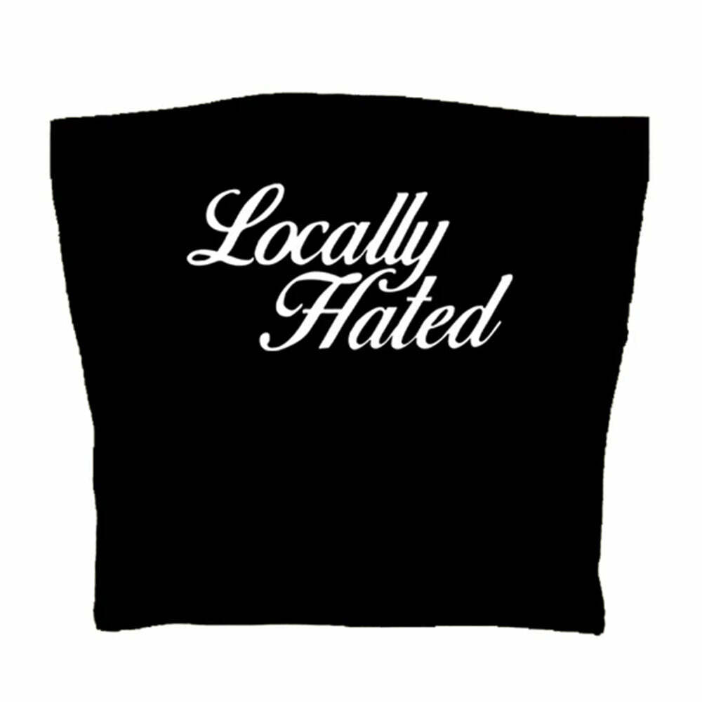 Locally Hated Aesthetic Tube Top - Y2K Fashion for Grunge & Coquette Styles