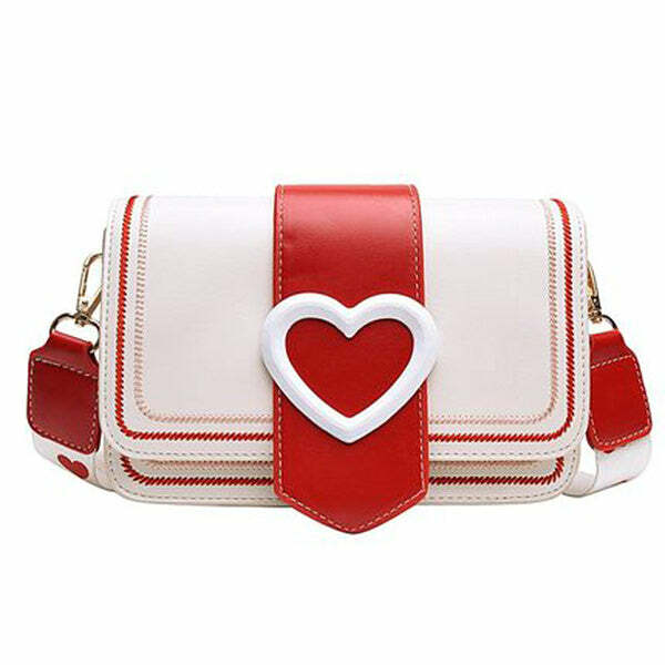 Love Letter Mini Handbag: Y2K Aesthetic Cute Accessory for Every Outfit