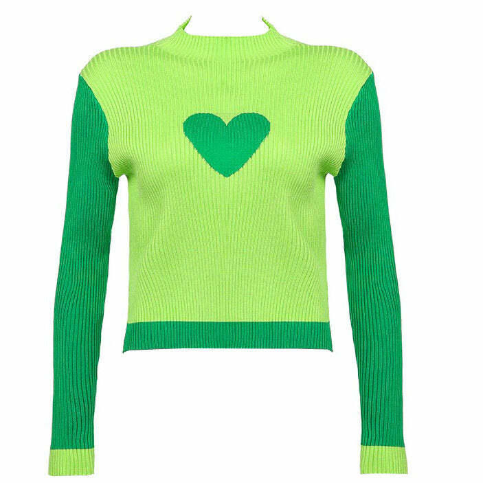 Love Me Tender Y2K Knit Top - Cute Coquette Aesthetic Style