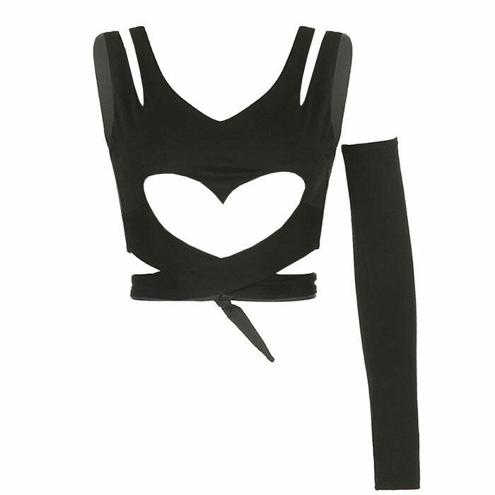 Love So Dangerous: Y2K Aesthetic Cute Top for Coquette Style Vibes