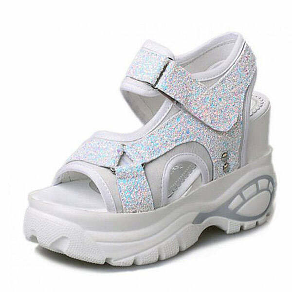 Made To Sparkle Platforms: Y2K Aesthetic Shoes for Trendy Outfits