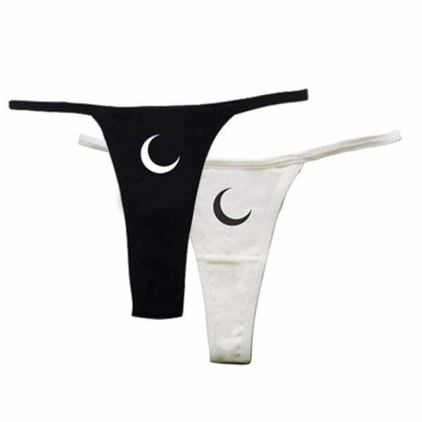 Moon 2 Pack Panties - Y2K Aesthetic Cute & Comfy Essentials