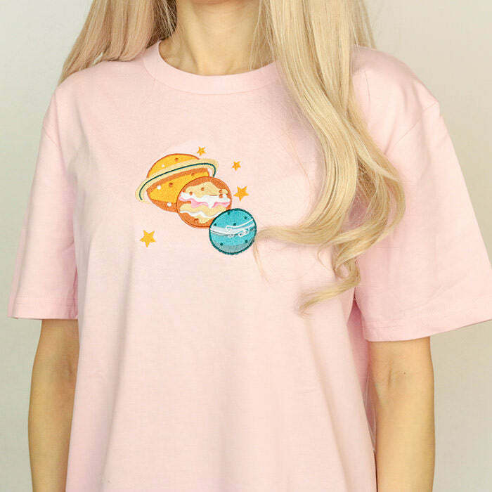 Neu Planet Baby Blue T-Shirt - Y2K Aesthetic Cute Top for Trendy Looks