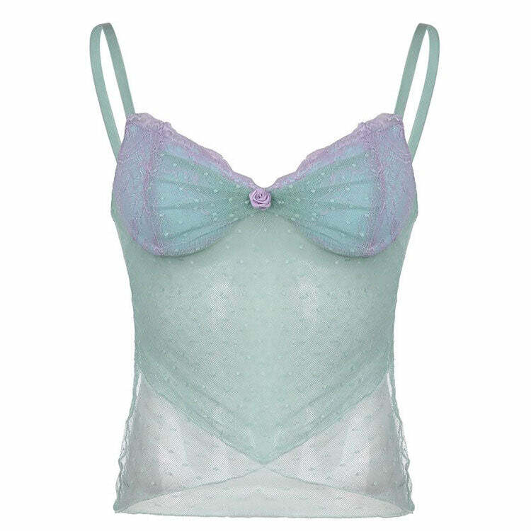 Princess Mood Baby Blue Tank Top - Y2K Aesthetic Cute Top for Every Occasion