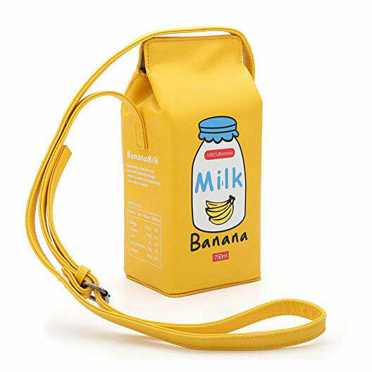 Pure Milk Mini Handbag - Y2K Aesthetic Cute Accessory for Trendy Outfits