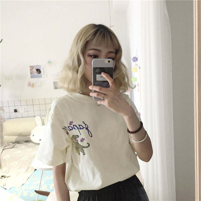 Show Me Japan Tee - Y2K Aesthetic Graphic Top for Trendy Outfits