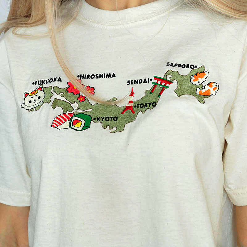 Show Me Japan Tee - Y2K Aesthetic Graphic Top for Trendy Outfits