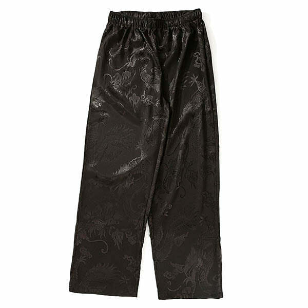 Silk Road Wide Pants - Y2K Aesthetic Comfy Style for Effortless Chic