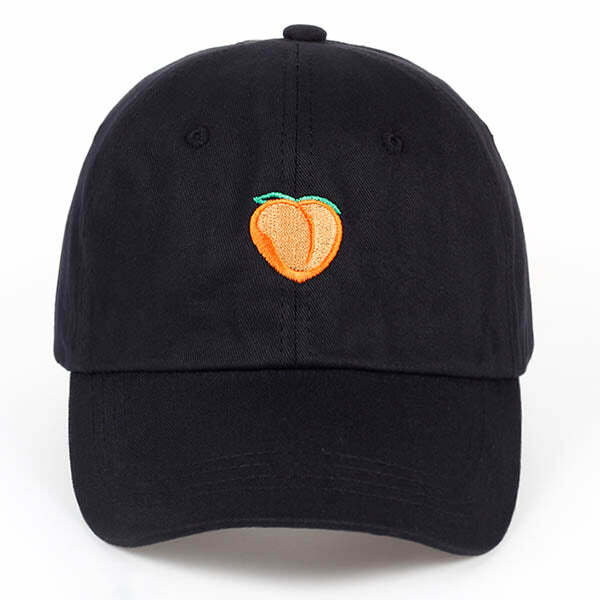 Smack My Peach Up Cap: Y2K Aesthetic Hat for Trendy Outfits