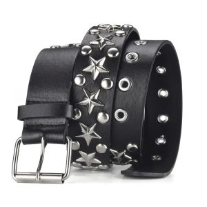 Star Studded Punk Belt for Y2K Fashion & Grunge Aesthetic Outfits